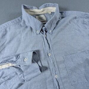 Billy Reid Button Down Shirt Mens Size XL Long Sleeve Standard Fit